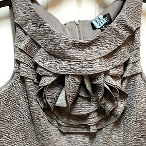 Size 12  Grey Adrianna Papell